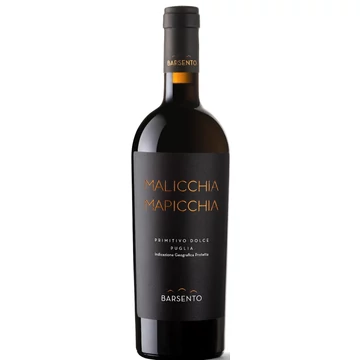 Barsento Malicchia Mapicchia Primitivo Dolce Puglia – édes vörösbor