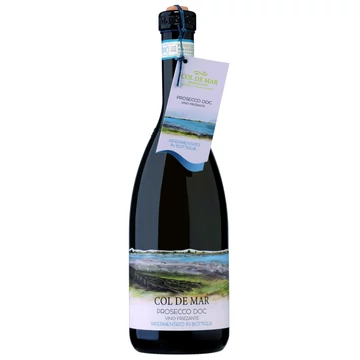Col de Mar Prosecco DOC Frizzante Pét-Nat – szűretlen brut nature pezsgő